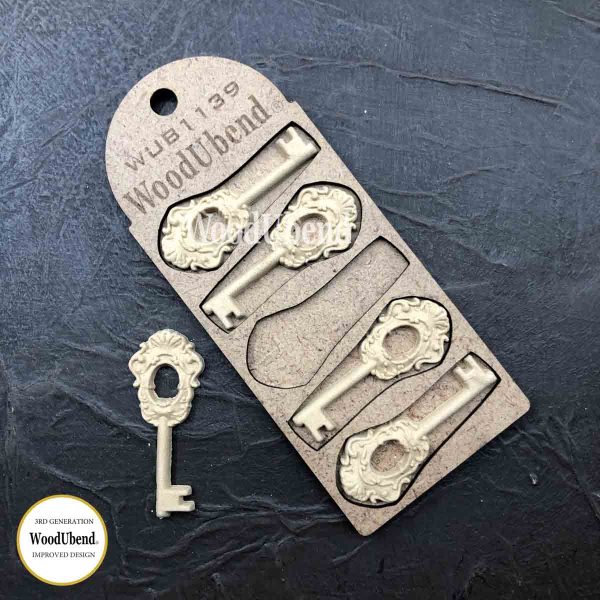 Pack of Five Keys WUB1139 6×2.5cm SKU