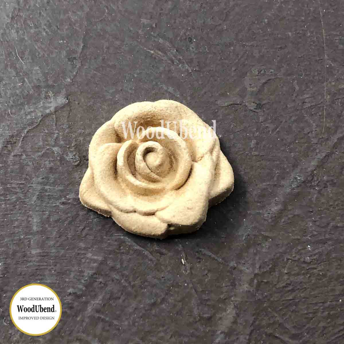 Pack of Five Small Roses WUB0328 3x3cm SKU