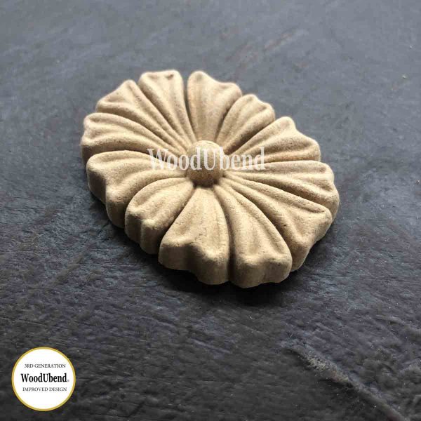 Pack of Five Solid Flowers WUB1333 5x4cm SKU