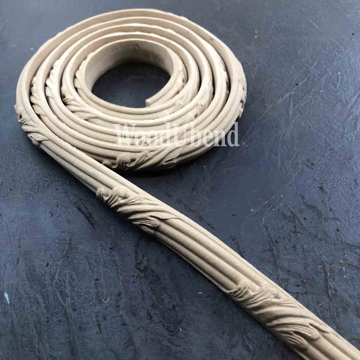 Pack of Two Acanthus Leaf Fluting Trims TR741 215×2.3cm SKU