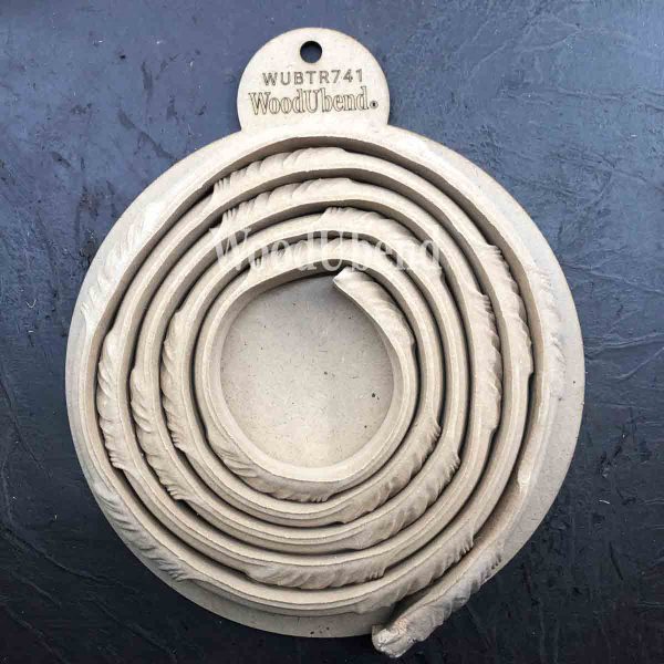 Pack of Two Acanthus Leaf Fluting Trims TR741 215×2.3cm SKU