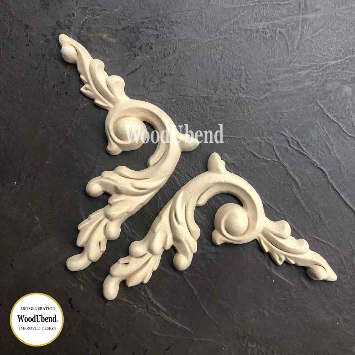 Set of Baroque Corners WUB1318-9 15.5x9cm SKU