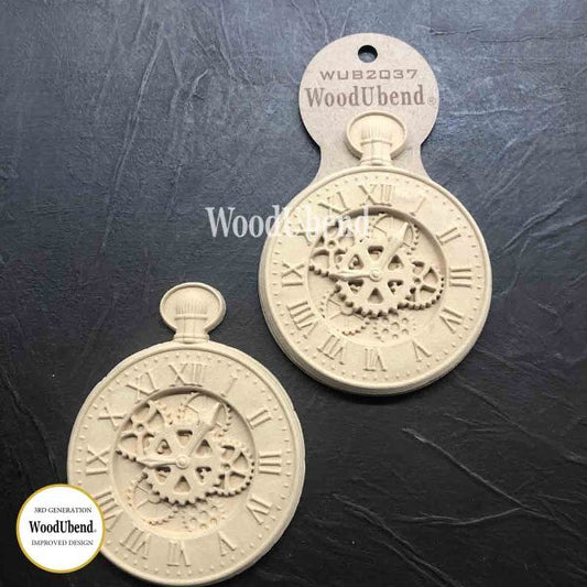 Pack of Two Clocks WUB2037 12×9.3cm SKU