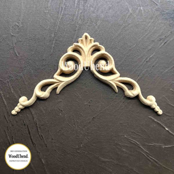 Pack of Two Pediments WUB1232 10x19cm SKU