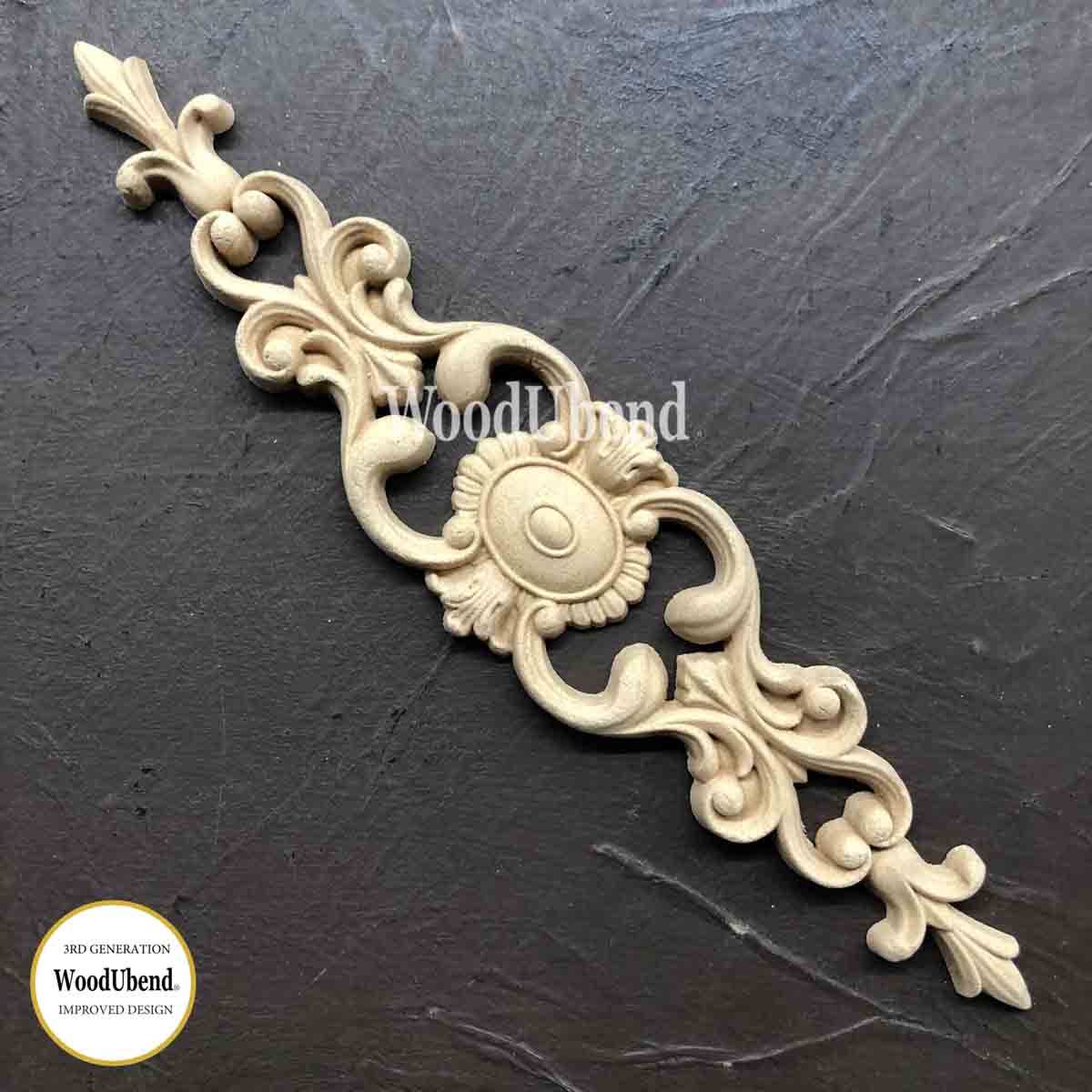 Pack of Two Pediments WUB1237 4.8x22cm SKU