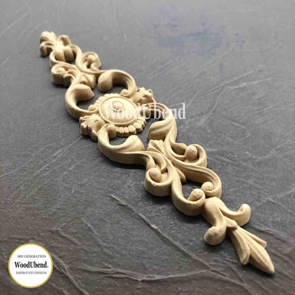 Pack of Two Pediments WUB1237 4.8x22cm SKU