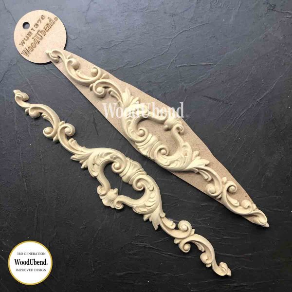 Pack of Two Pediments WUB1376 6×32.5cm SKU