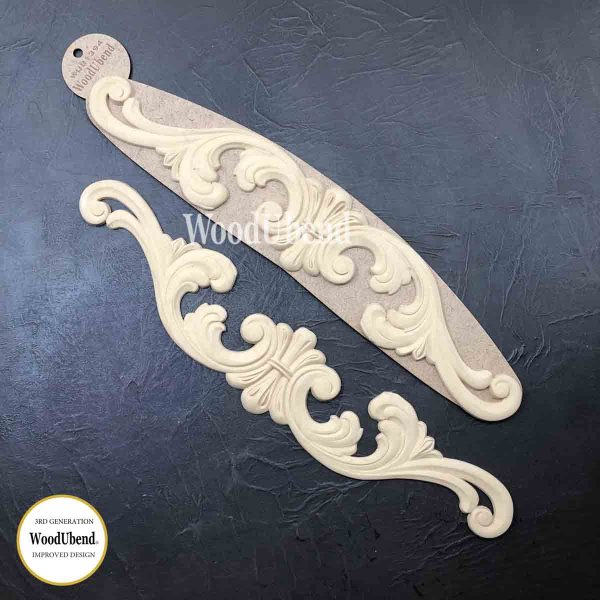 Pack of Two Pediments WUB1394 10.5x46cm SKU