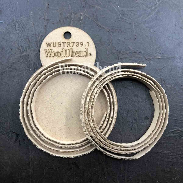 Pack of Two Petite Reeded Scrolls Trims TR739.1 100×0.7cm SKU