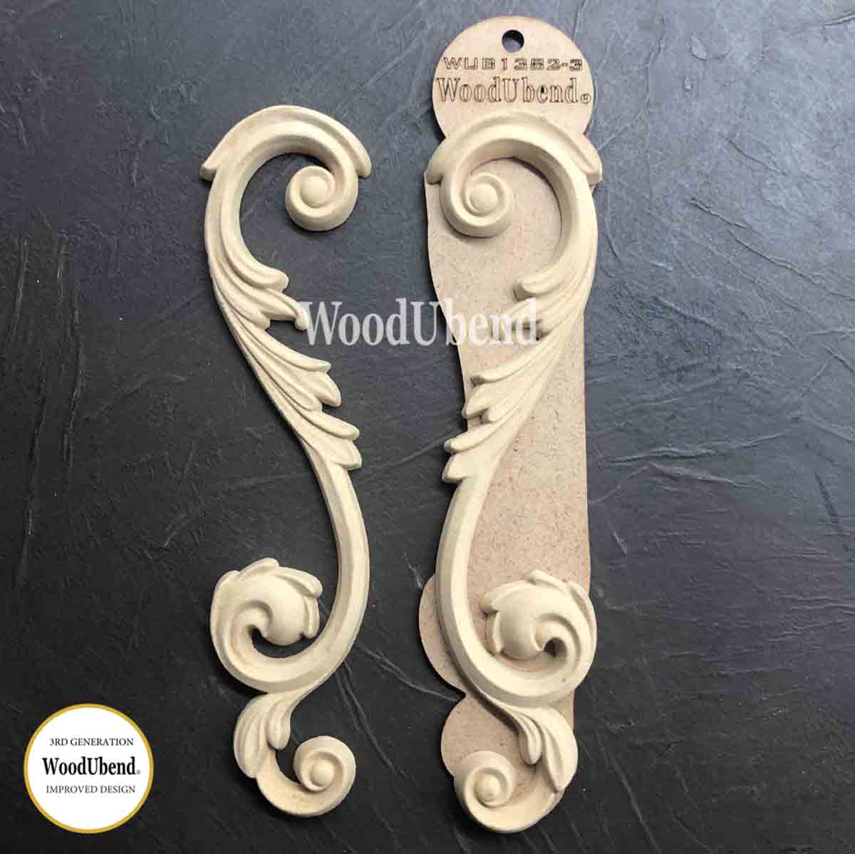 Set of Scrolls WUB1382-3 26x7cm SKU