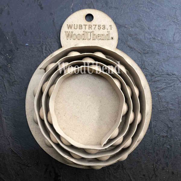 Pack of Two Stud & Pin Trims TR753.1 100×1.7cm SKU