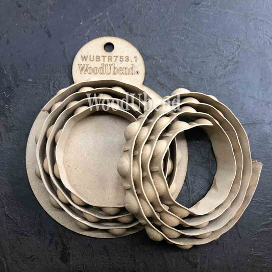Pack of Two Stud & Pin Trims TR753.1 100×1.7cm SKU