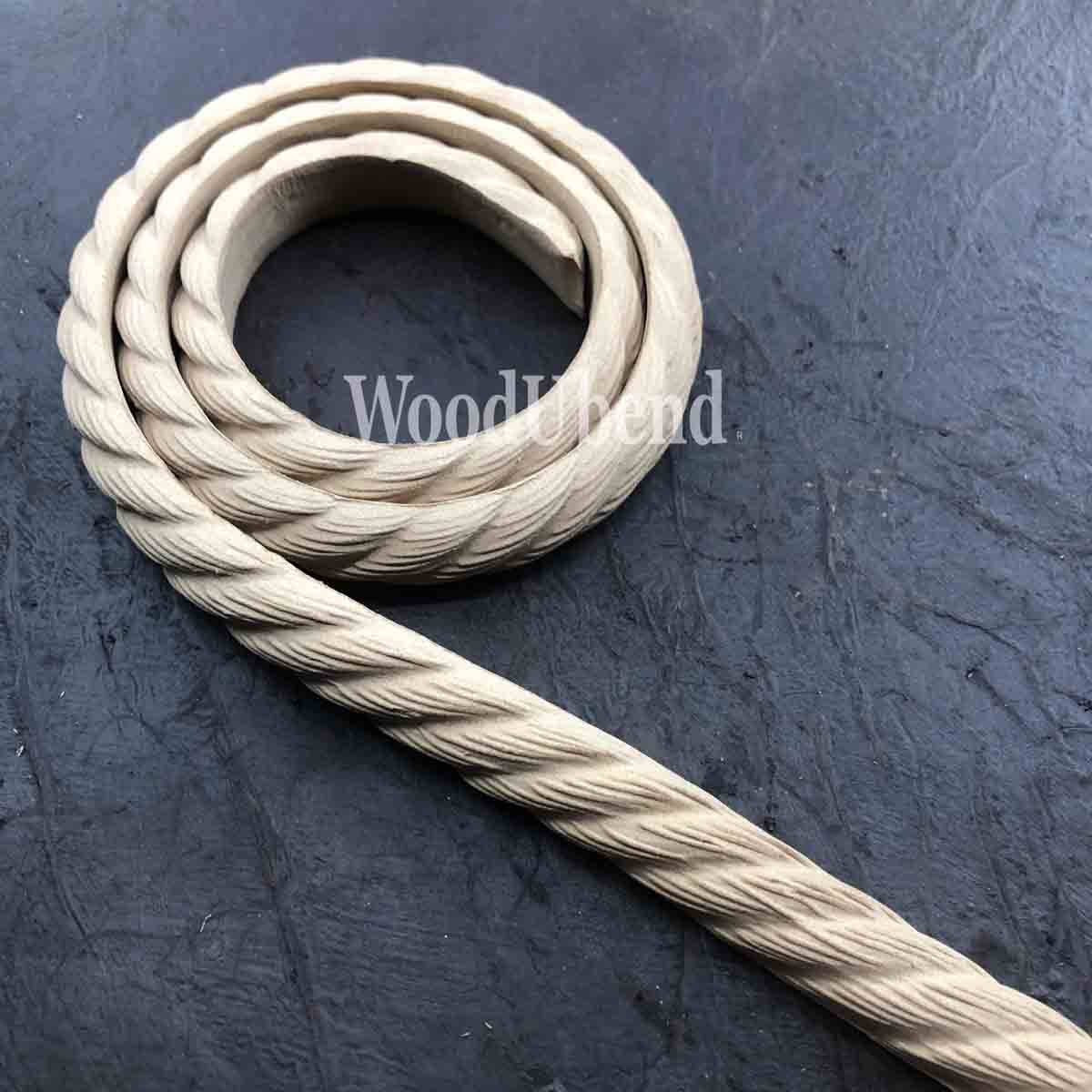 Pack of Two Textured Rope Trims TR742.1 100x2cm SKU