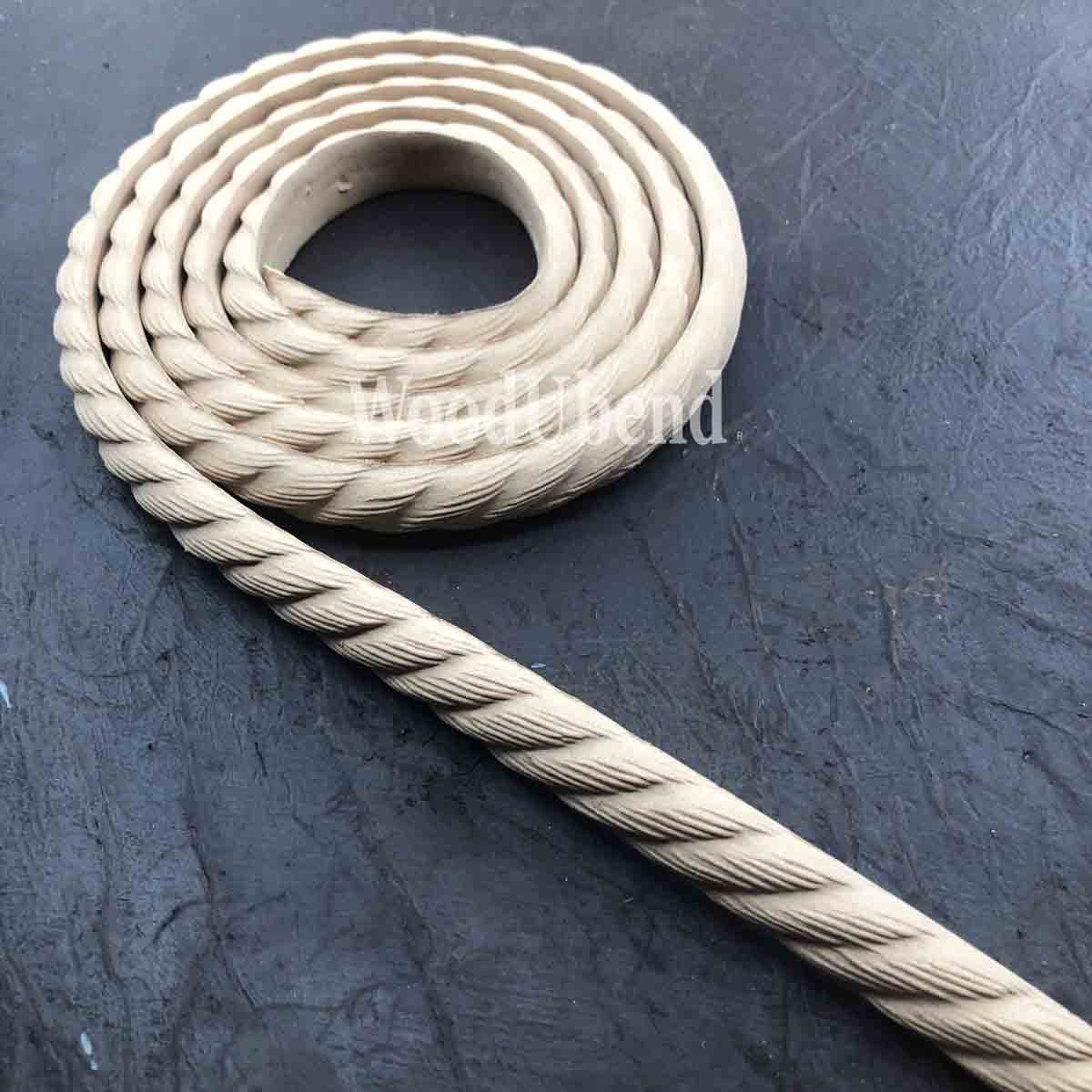 Pack of Two Textured Rope Trims TR742 215x2cm SKU