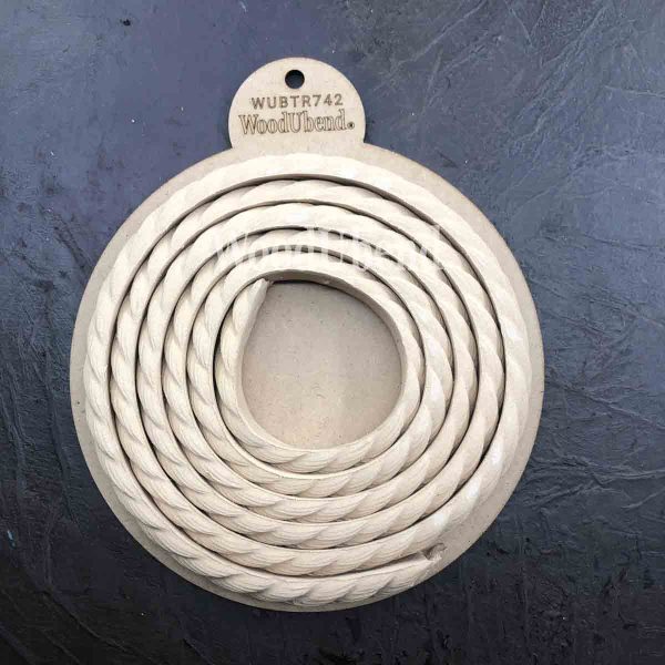 Pack of Two Textured Rope Trims TR742 215x2cm SKU