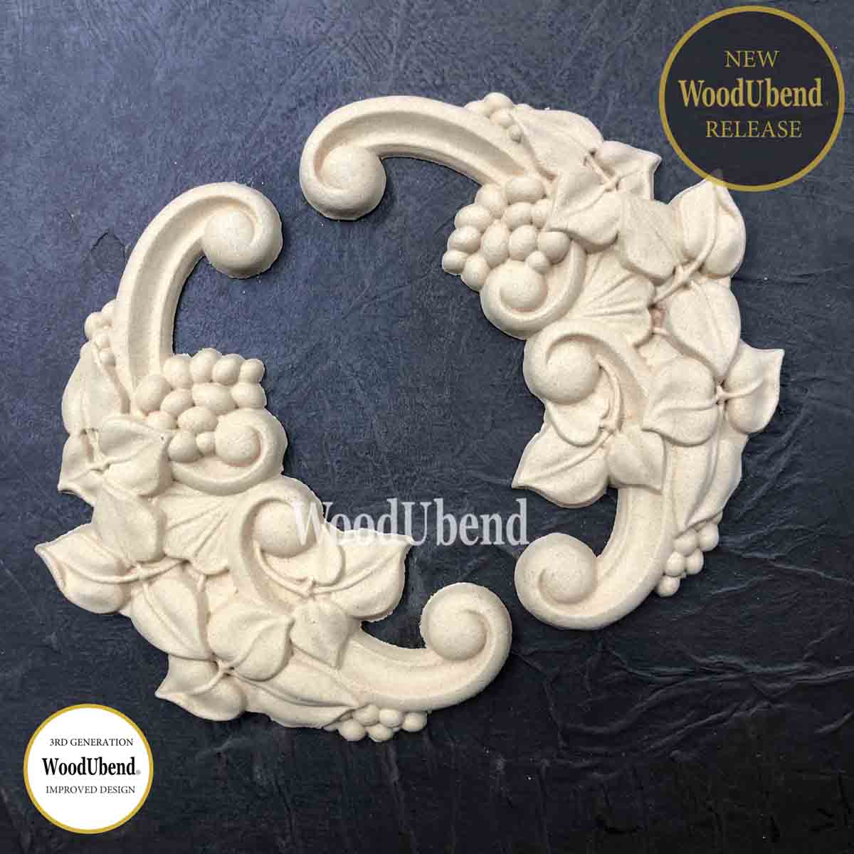 Set of Vine Scrolls WUB6059 10×14.8cm SKU