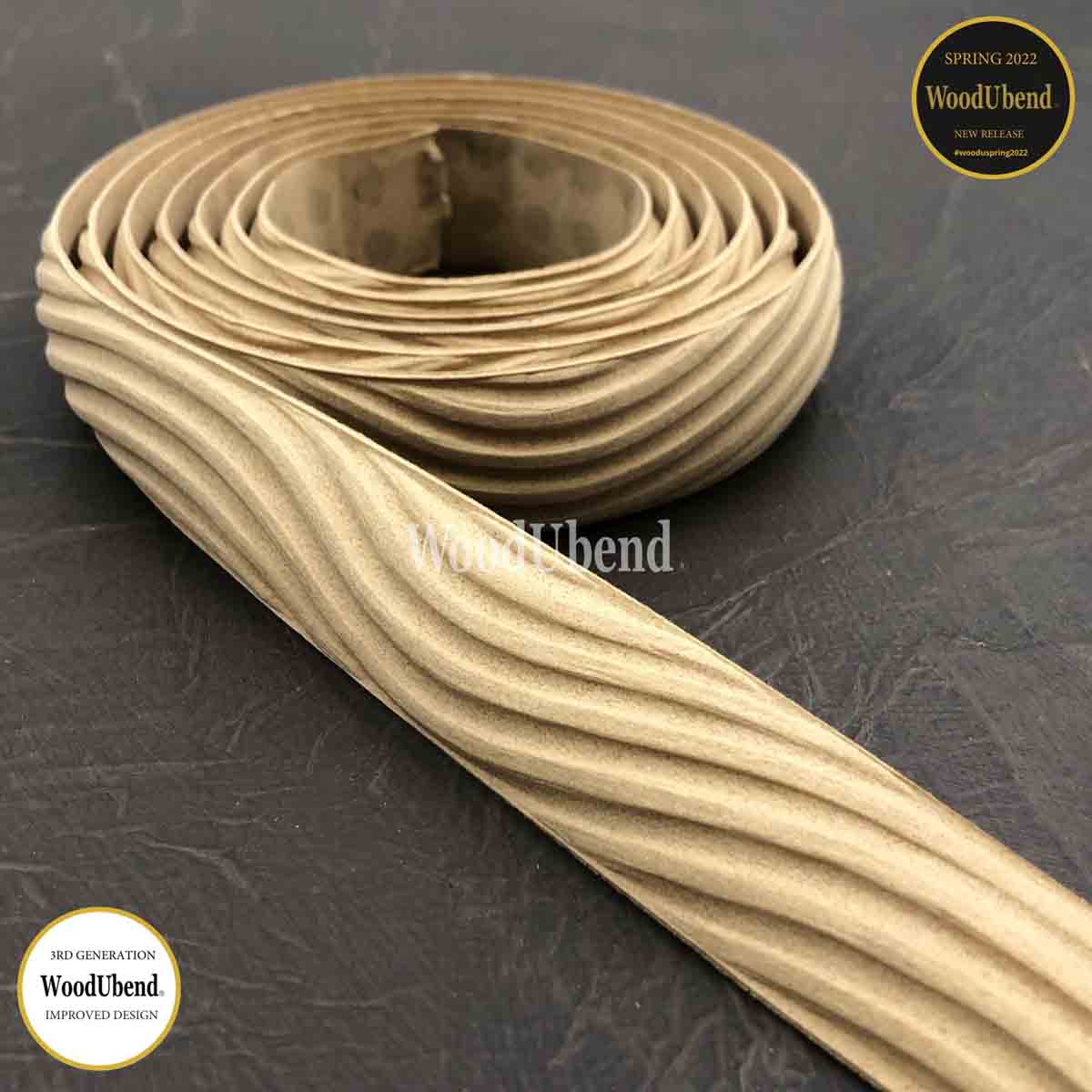 Pack of Two Wavy Trims TR719 215x3x0.6cm SKU