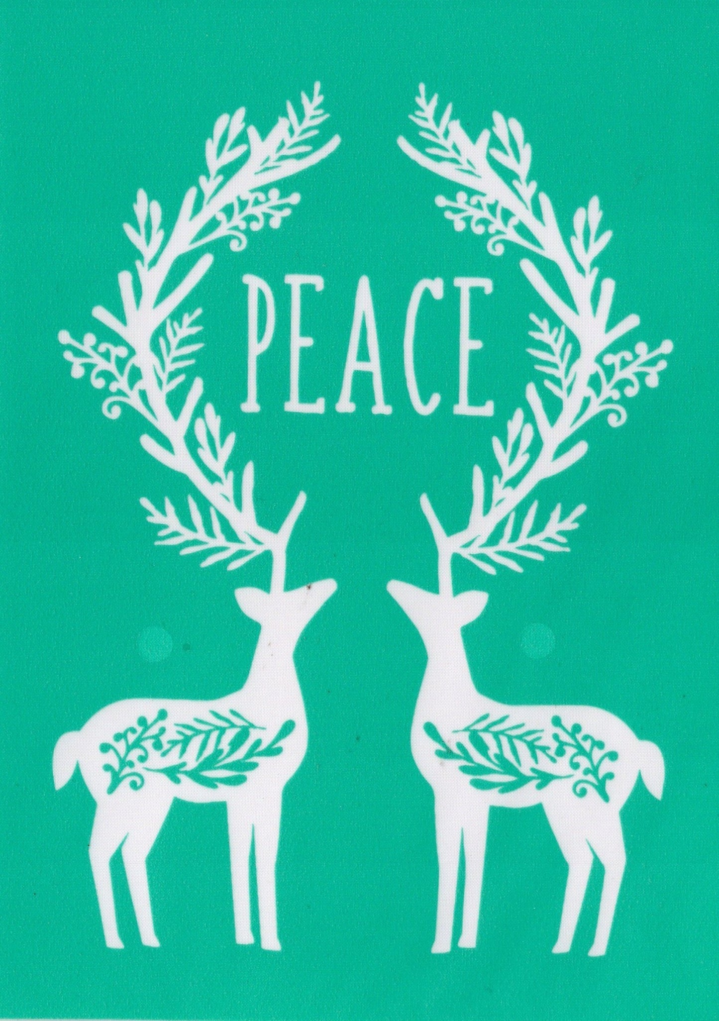 Adhesive Silk Screen Mini Stencil 5 x 7 - Peace