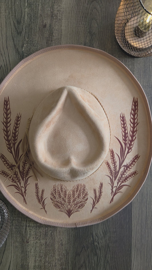 Heartland Harvest - Burnt & Brushed Art Hat