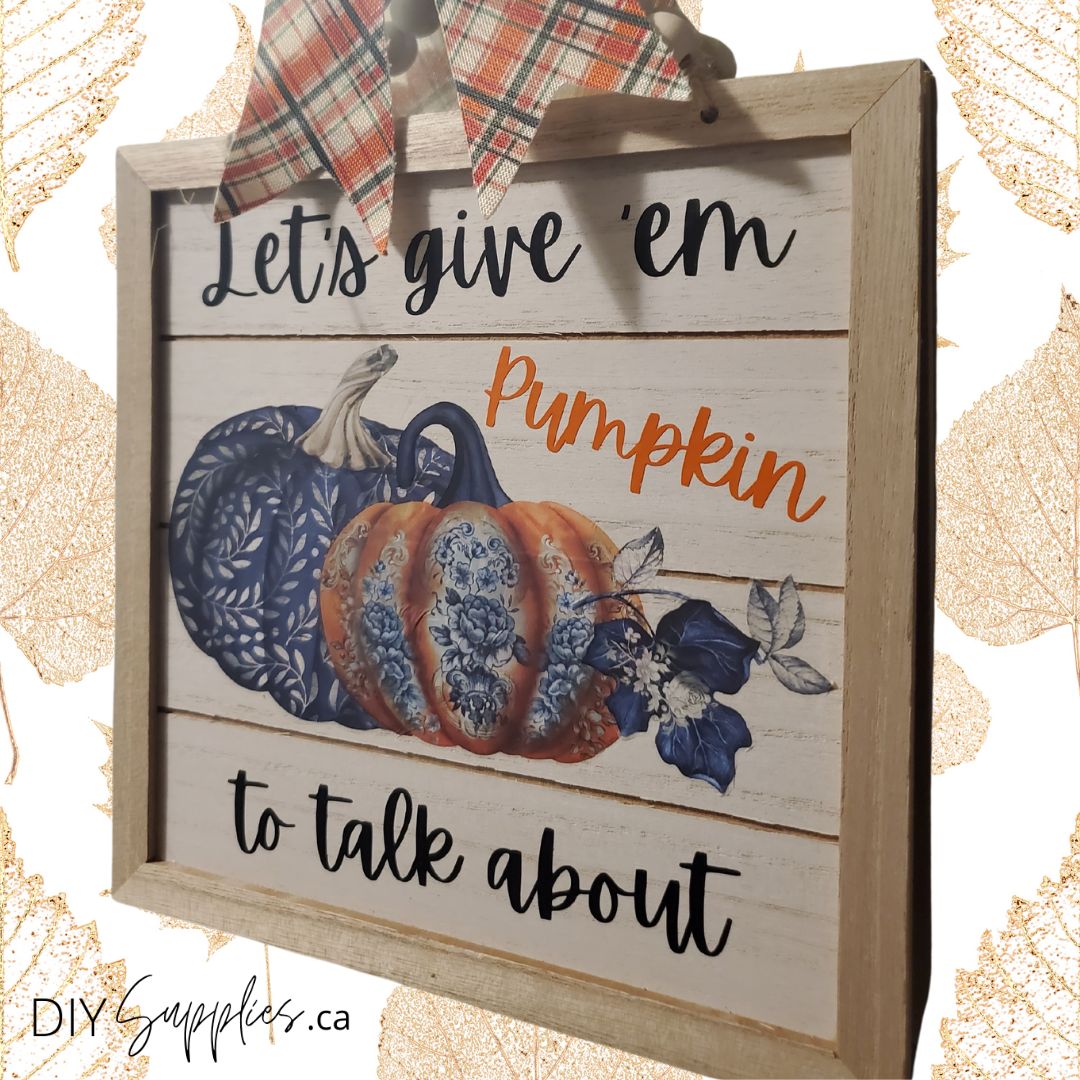 Re-design Decor Transfers - Pumpkin Patch Galore