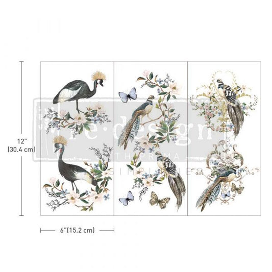 Re-Design Decor Transfers - Rare Birds