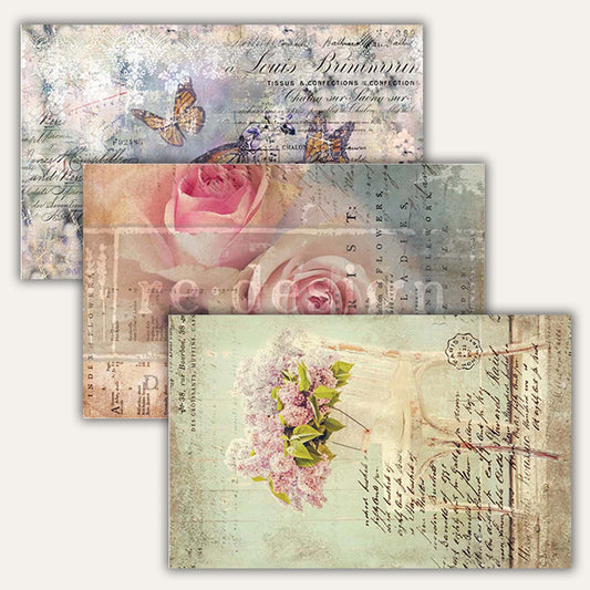 Prima Redesign Decoupage Decor Tissue Paper - Dreamy Delights