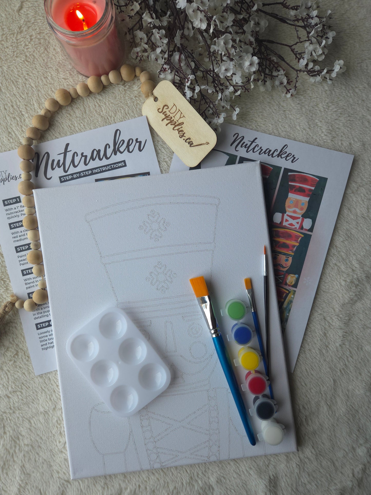 "Arty Party" Canvas Painting Kit - Nutcracker