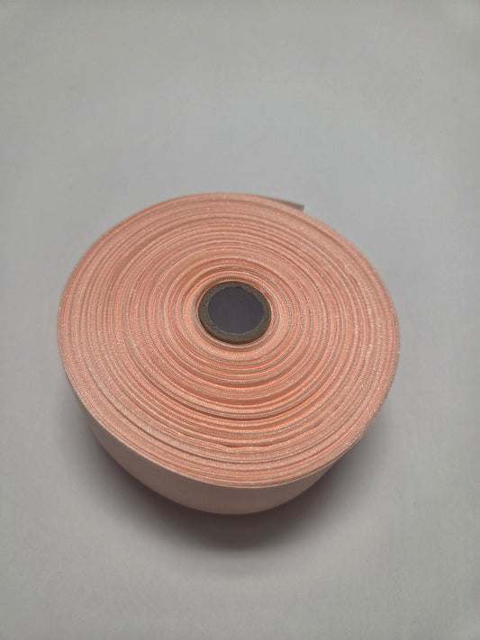 Double Faced 1 1/2 Inch Peach Satin Ribbon