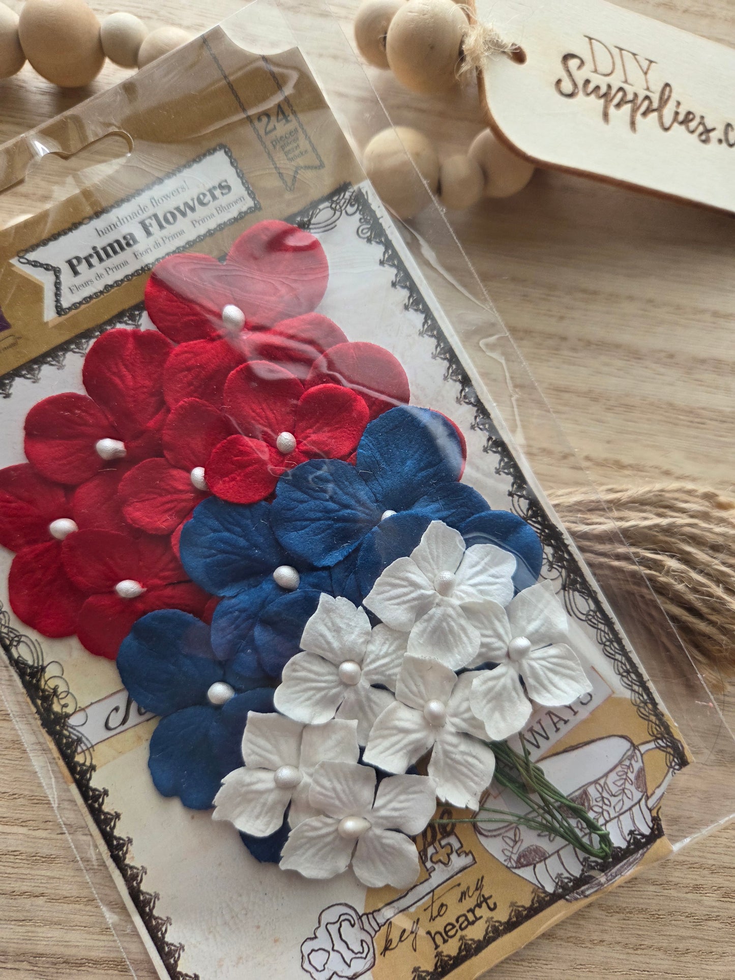 Prima Flowers -  24 Piece Liberty Impatients