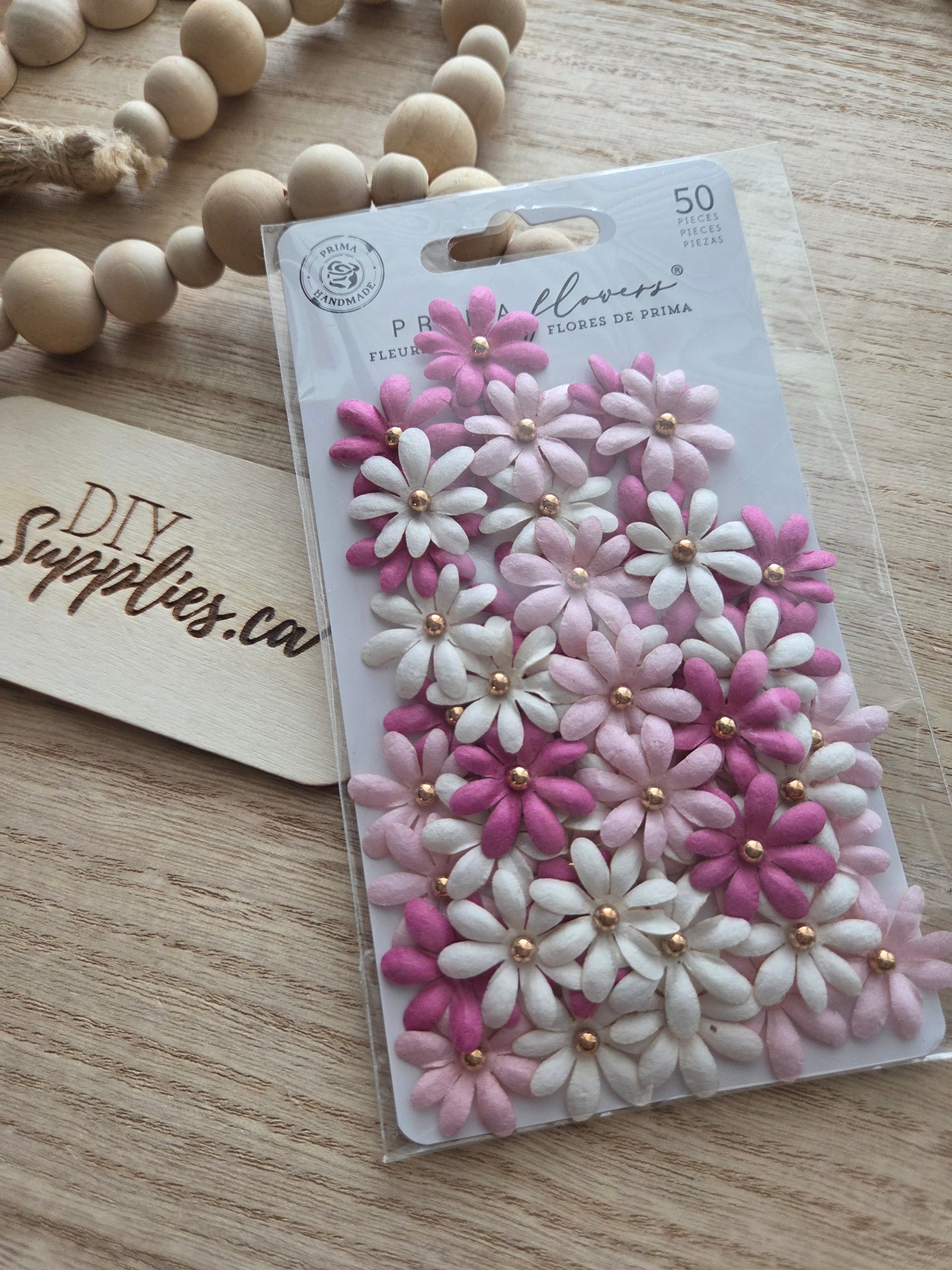 Prima Flowers -  50 Piece Avec Amour