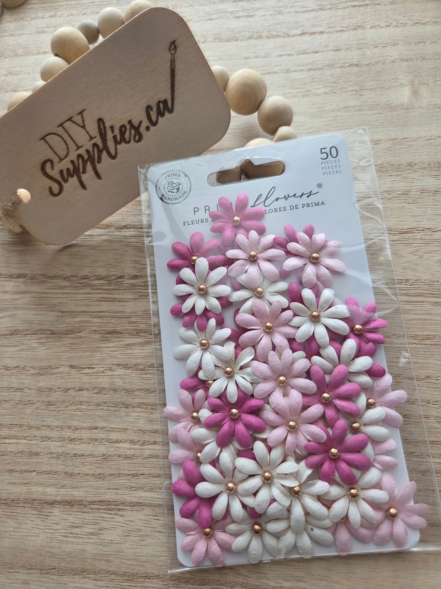 Prima Flowers -  50 Piece Avec Amour