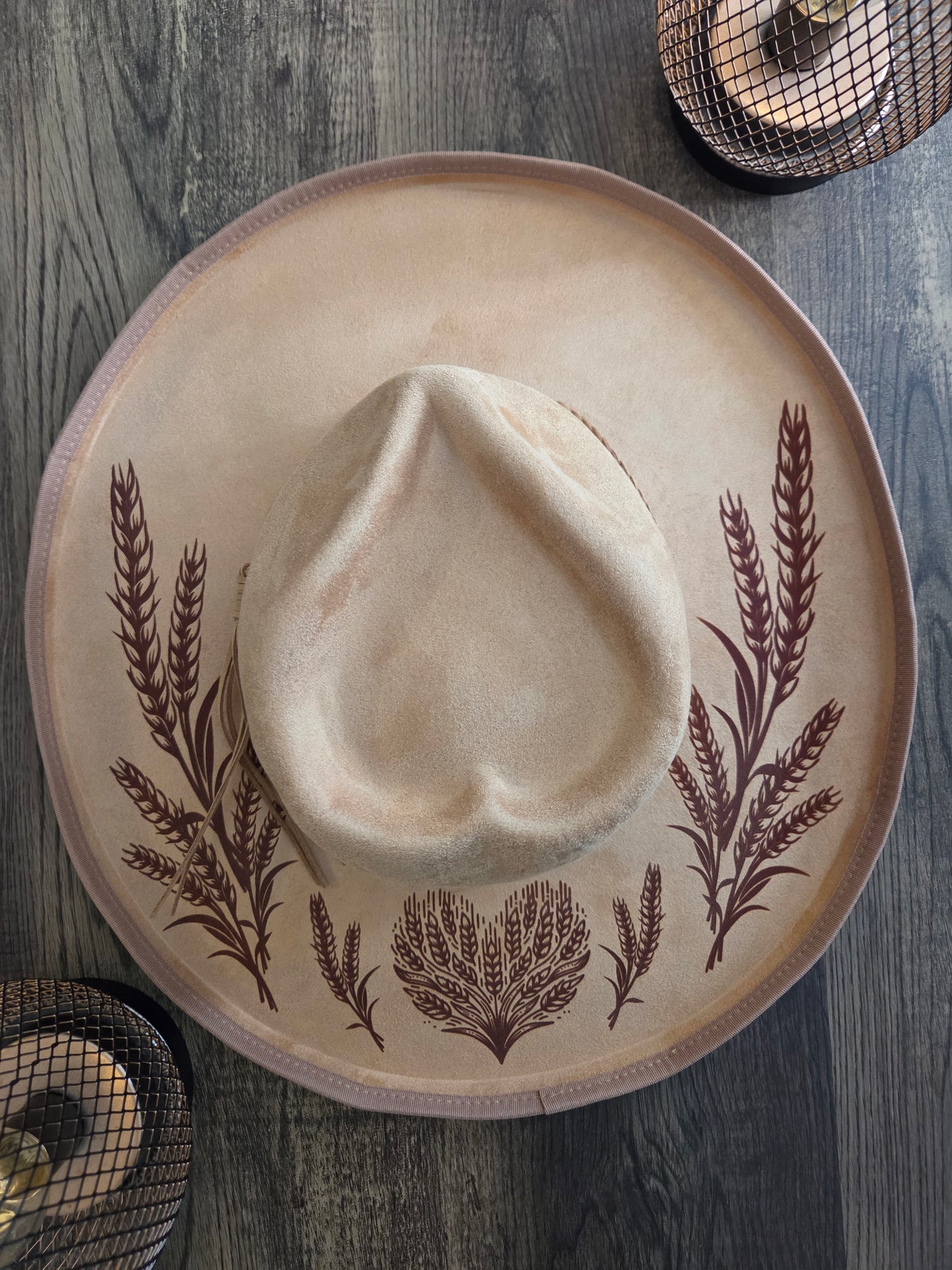 Heartland Harvest - Burnt & Brushed Art Hat