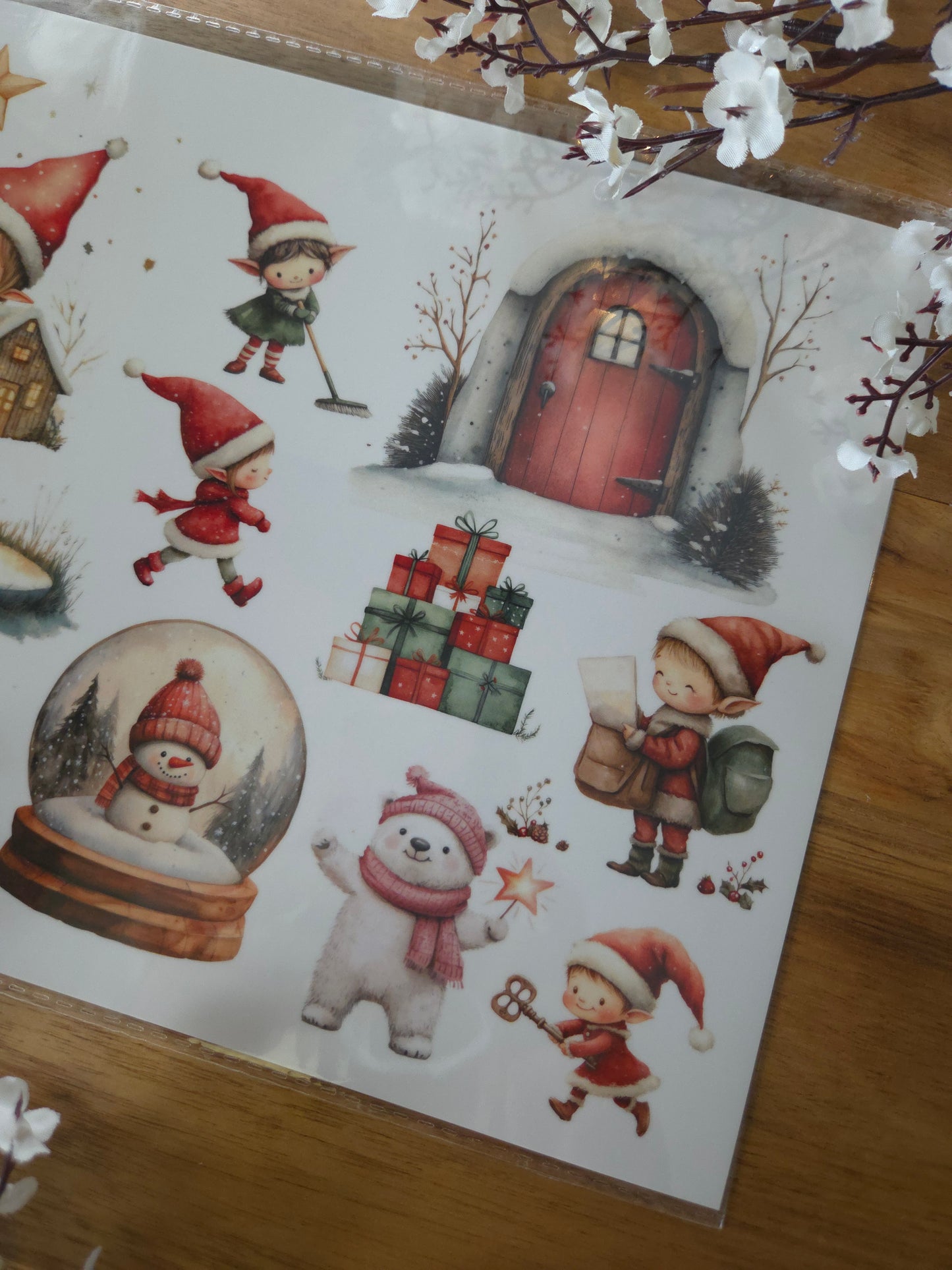 Water Transfer - The Great Outdoors  8.5 x 11  Transfer Sheet