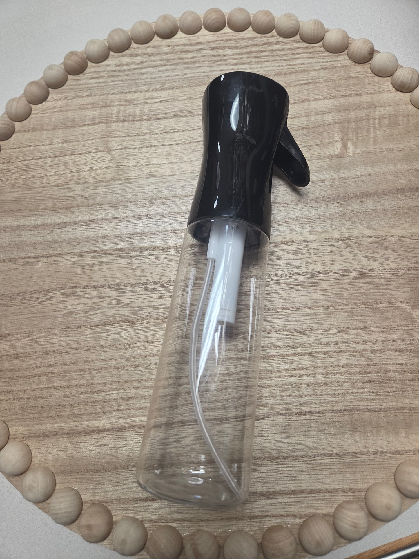 Single continuous Fine Mist Spray Bottle 8oz in Black or White