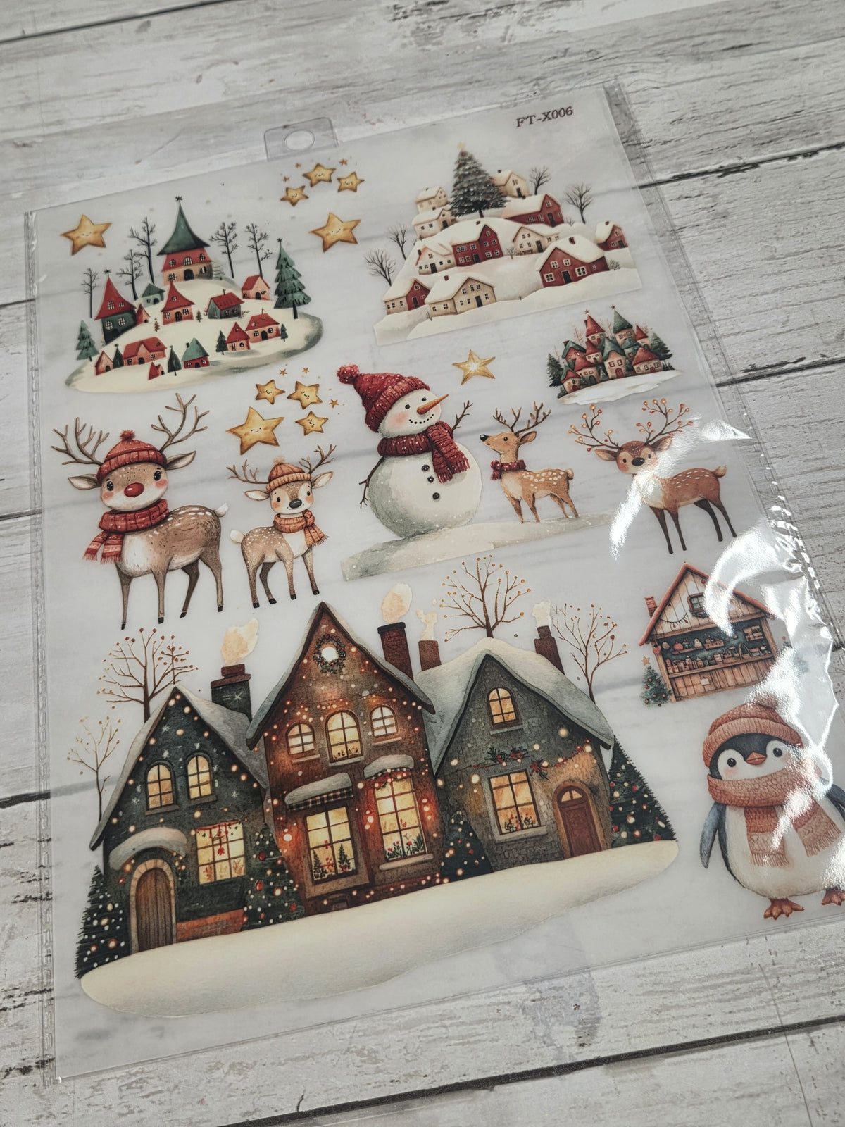 Fabric Transfer - Bless our Nest 8.5 x 11 Fabric Transfer Sheet