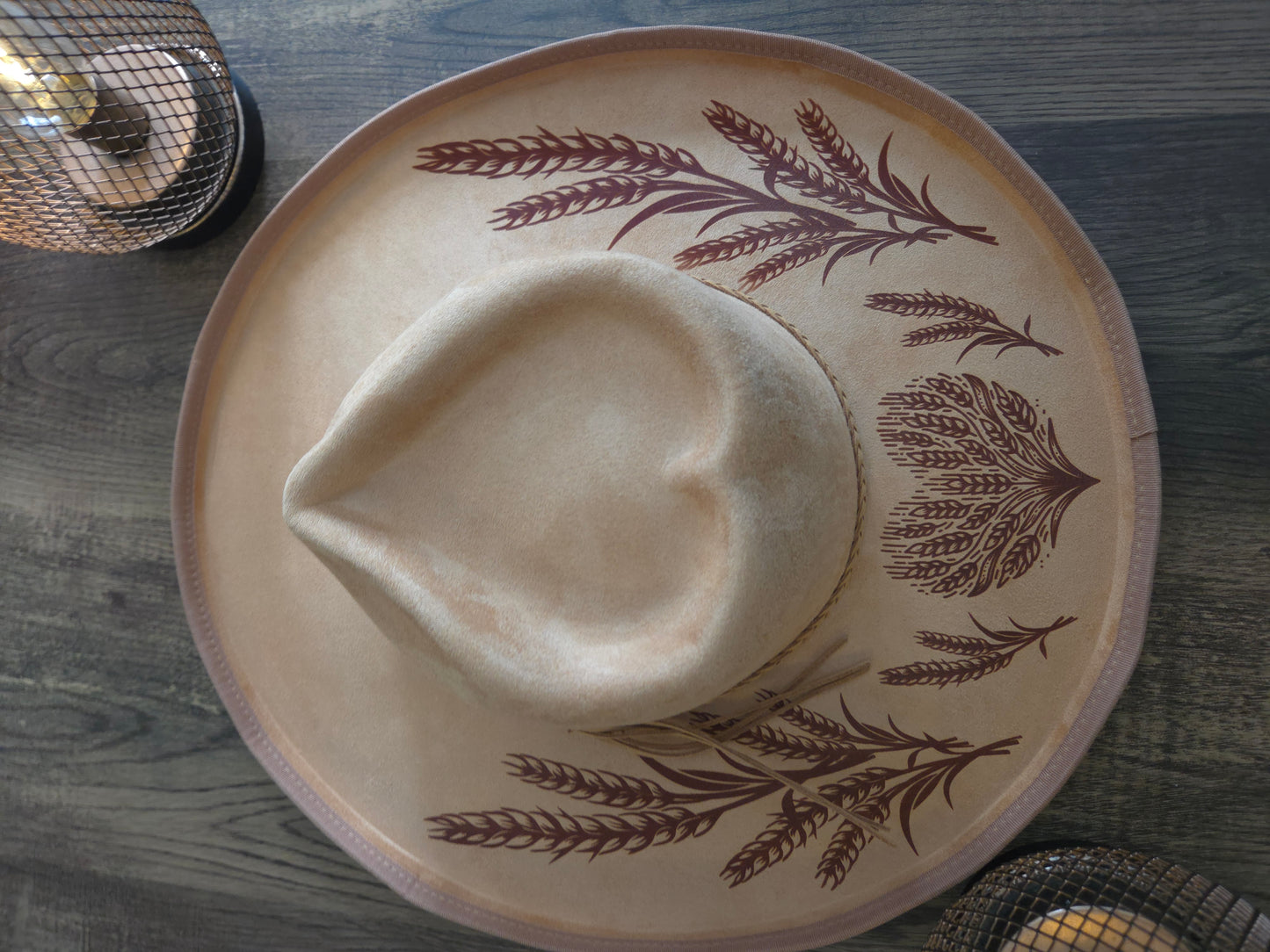 Heartland Harvest - Burnt & Brushed Art Hat