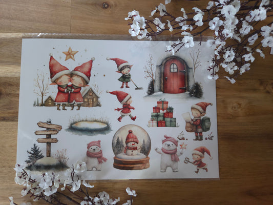 Water Transfer - The Great Outdoors  8.5 x 11  Transfer Sheet