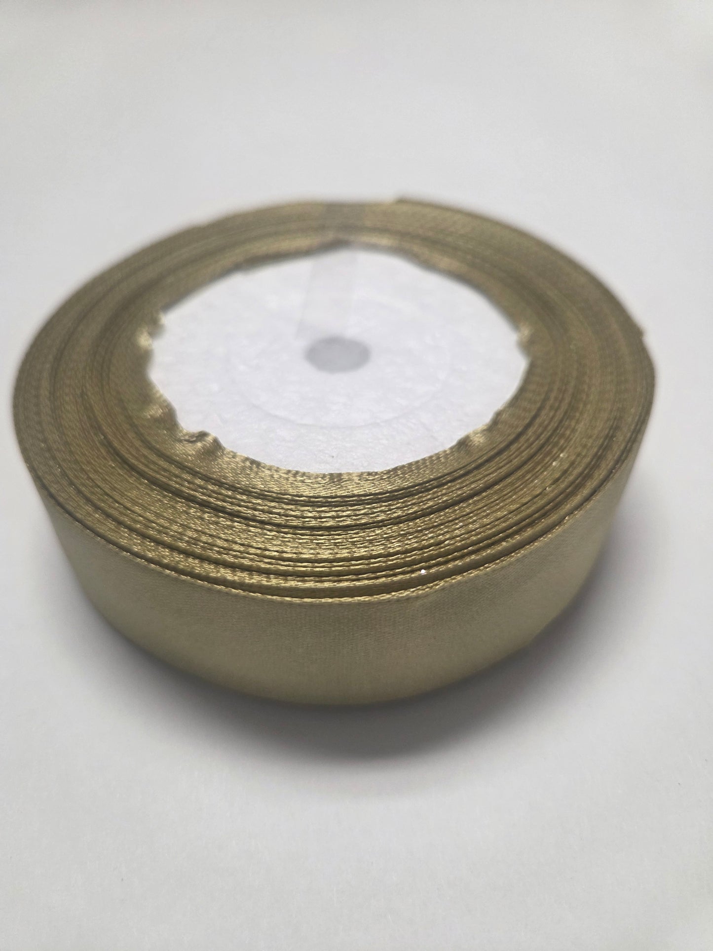 Double Faced 1 Inch Sage Satin Ribbon