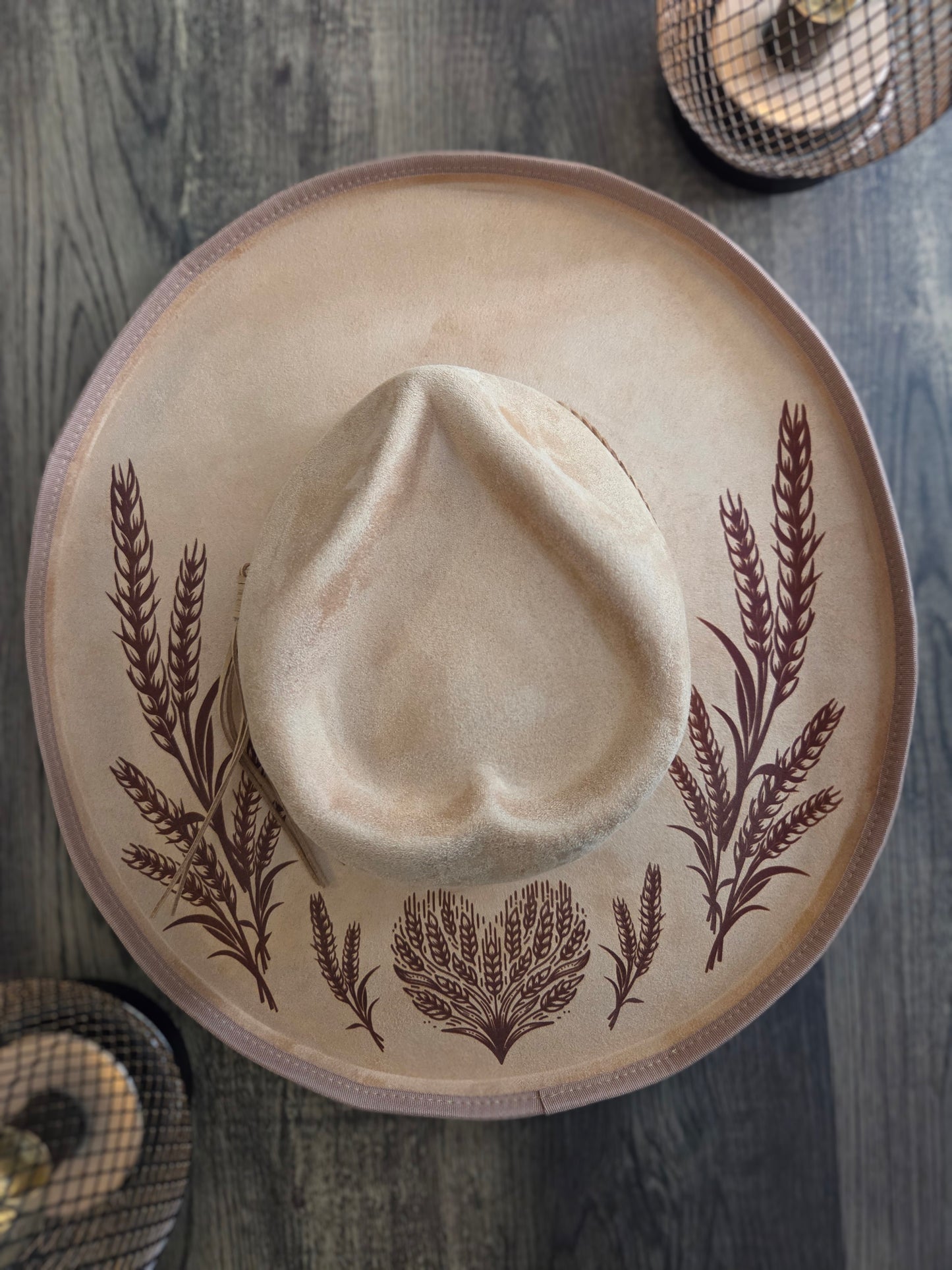 Heartland Harvest - Burnt & Brushed Art Hat
