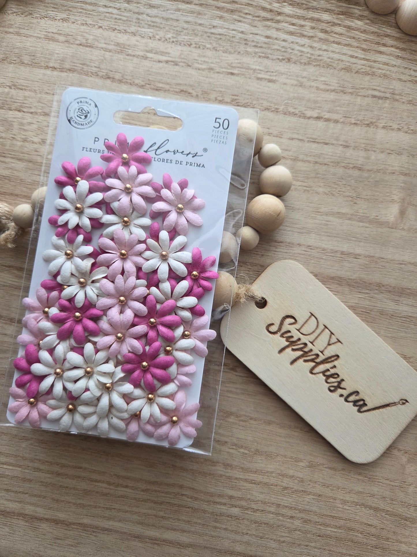 Prima Flowers -  50 Piece Avec Amour