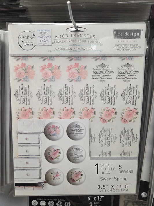 Knob Transfers by Re-Design - Sweet Spring