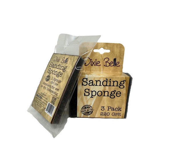 Dixie Belle Sanding Sponge Singles 3 - Pack