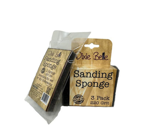 Dixie Belle Sanding Sponge Singles 3 - Pack