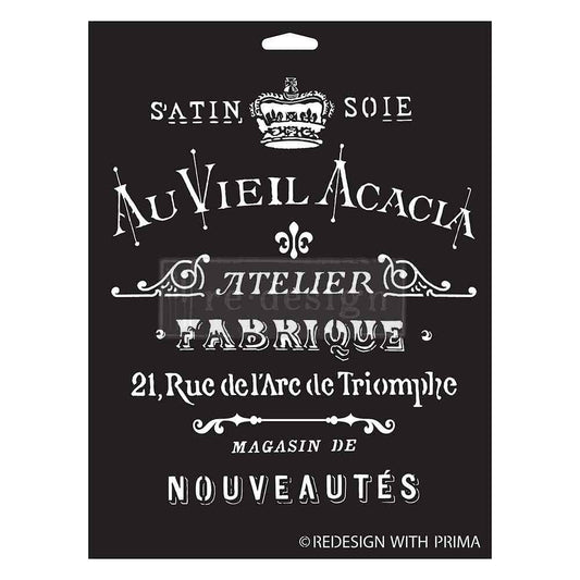 Redesign Decor Stencil - Satin Soie