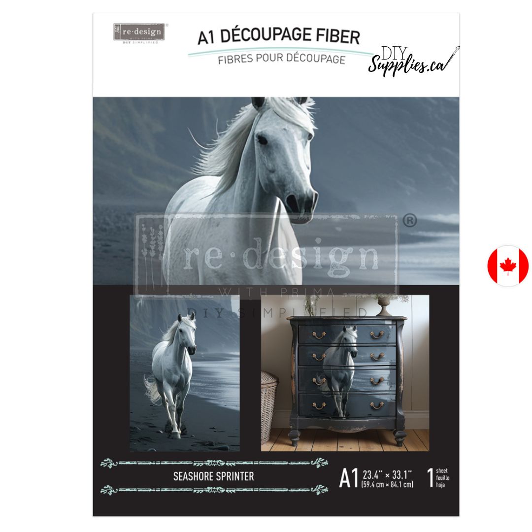 ReDesign A1 Decoupage Decor Fiber - Seashore Sprinter