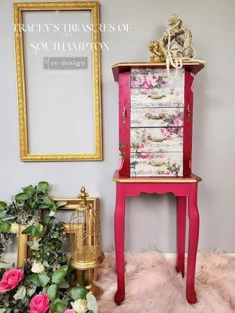 Prima Redesign Decoupage Decor Tissue Paper - Shabby Chic Sheets 3 sheets