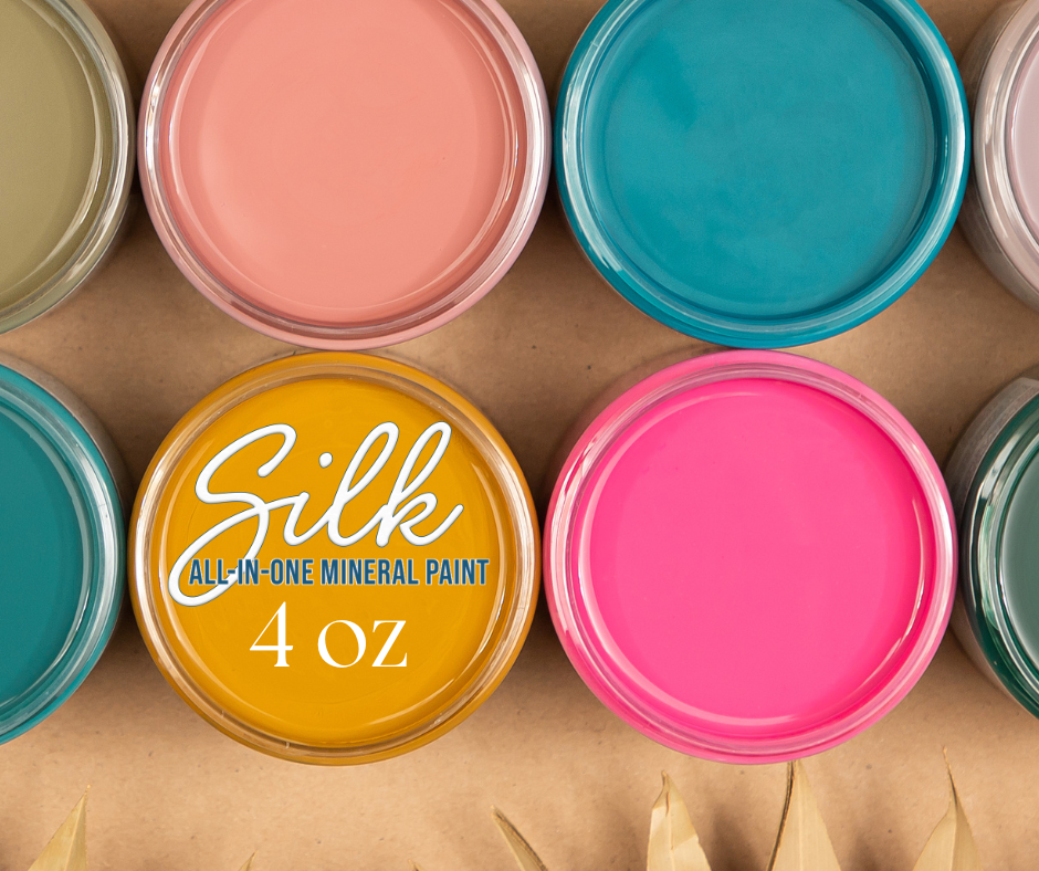 Silk All-In-One Mineral Paint 4oz SILK