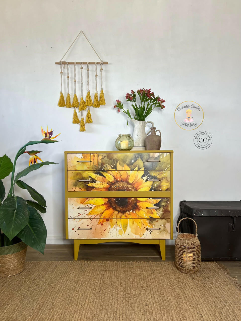 Belles and Whistles A1 Decoupage Paper - Sunny Daze