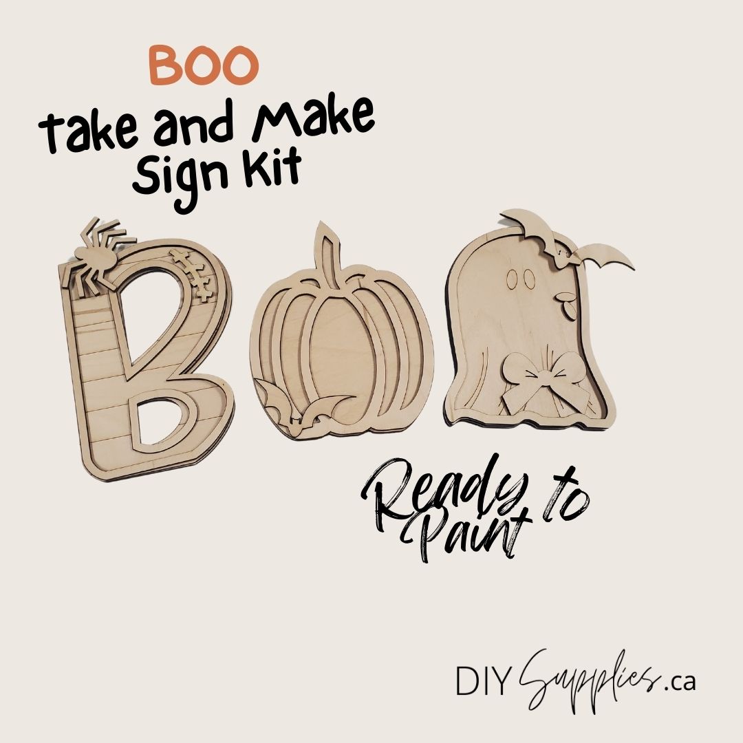 Take and Make Kit - "BOO"