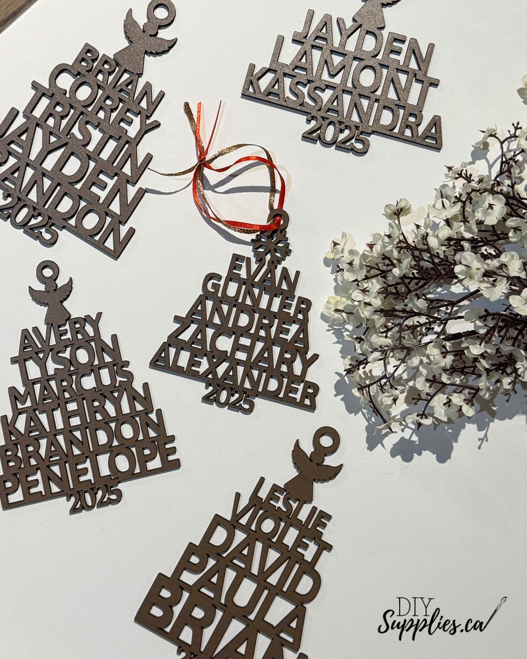 Personalized 2025 Tree Ornament